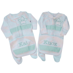 Moongemz Baby Personalised Baby gifts Band Sleepsuit