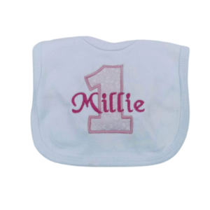 Moongemz Baby Personalised Baby gifts Birthday Bib